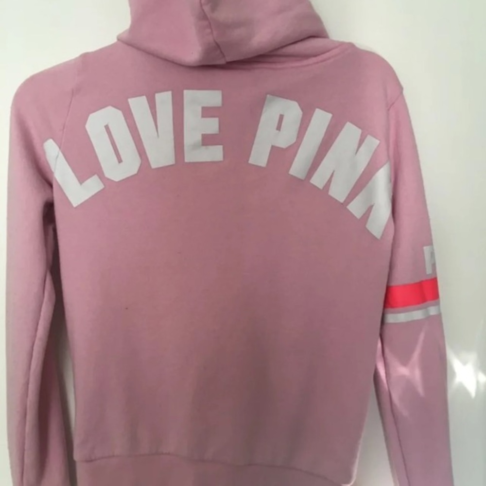 PINK Zip Up Hoodie